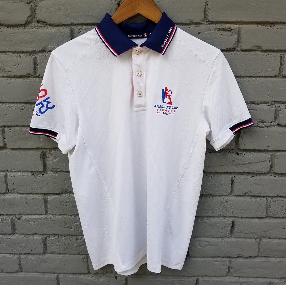 Vineyard Vines America's Cup Bermuda 2017 Polo